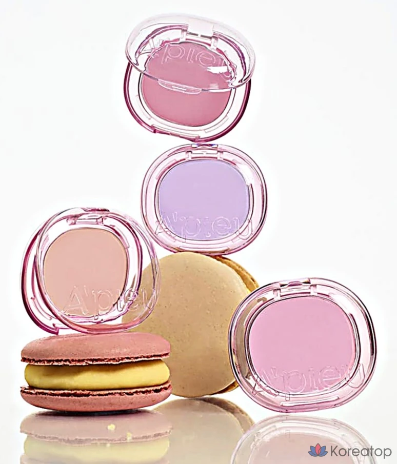 Румяна A'Pieu Juicy Pang Pastel, 3,7 г PK07, розовый хлопок, 1 шт., фото 8