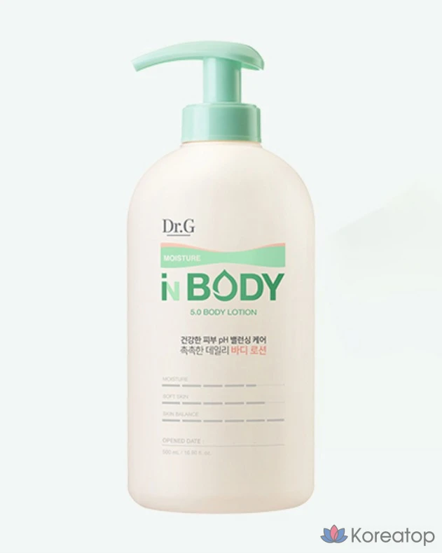 Увлажняющий лосьон для тела Dr.G Moisture in Body 5.0, 500 мл, 1 шт.