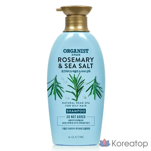 Очищающий шампунь Elastine с розмарином и морской солью, 500 мл, 1 шт.