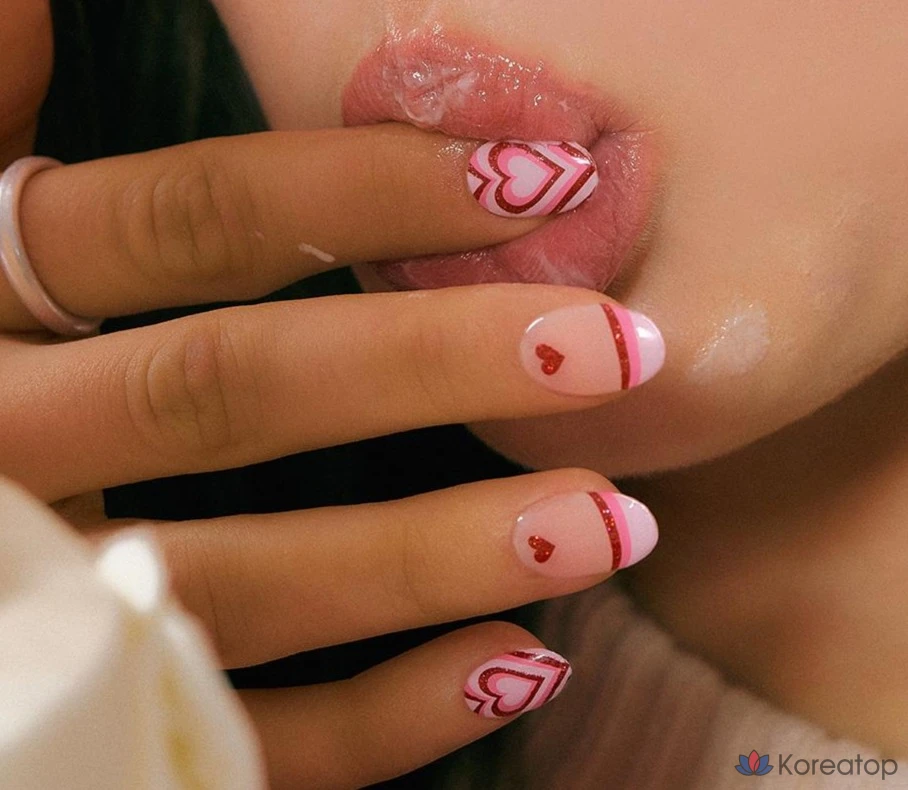 Гель-лак для ногтей Ohora Gel Nail Strip, N Love Puff, 1 шт., фото 5