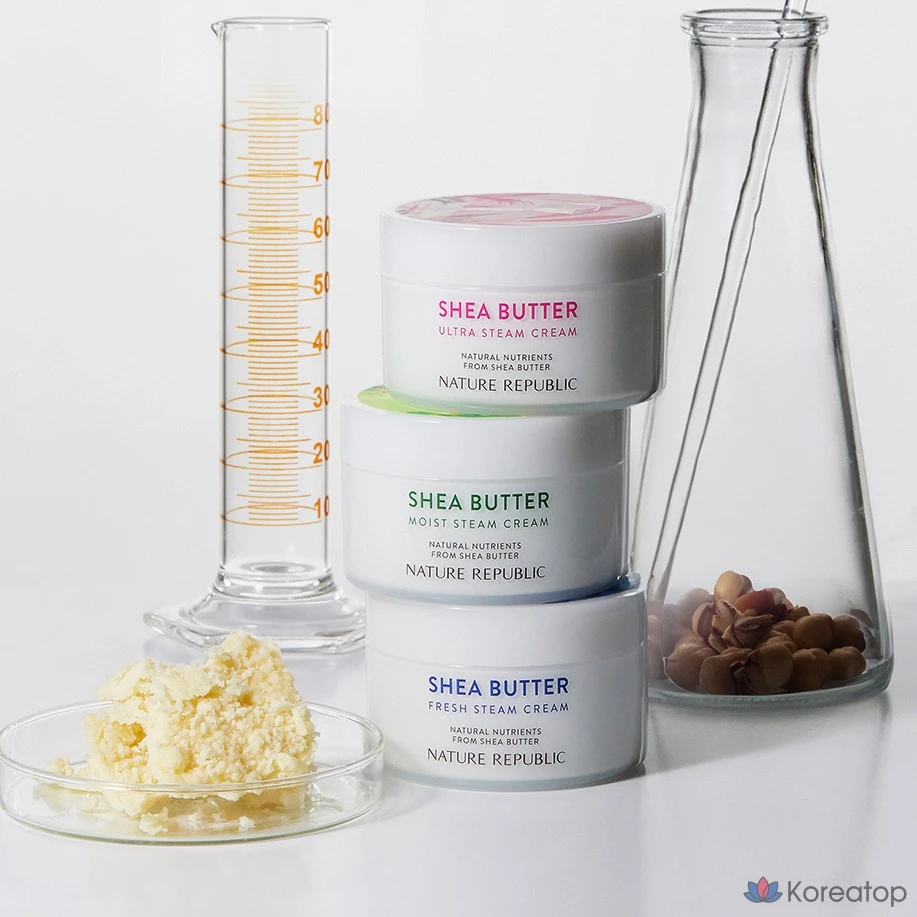 Увлажняющий крем для тела Nature Republic с маслом ши для нормальной и сухой кожи, 100 мл, 1 флакон.