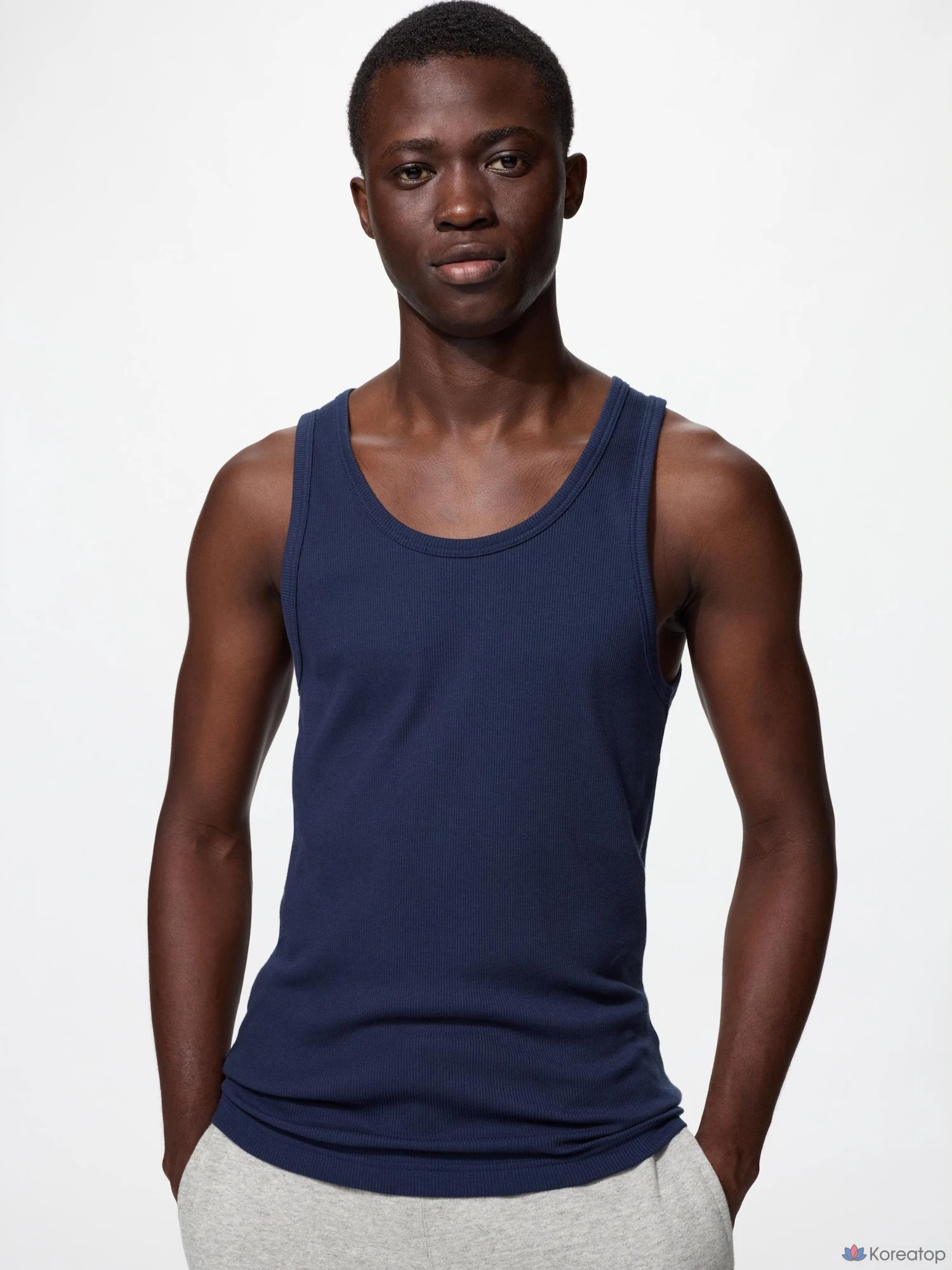 Топ Uniqlo Dry Rib Tank Top