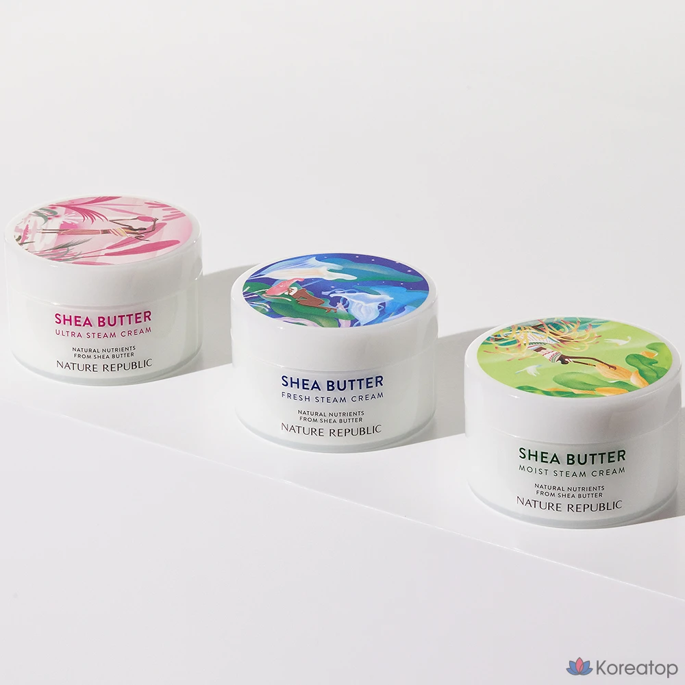 Крем для лица Nature Republic Shea Butter Fresh Steam для комбинированной кожи, 100 мл, 1 шт.