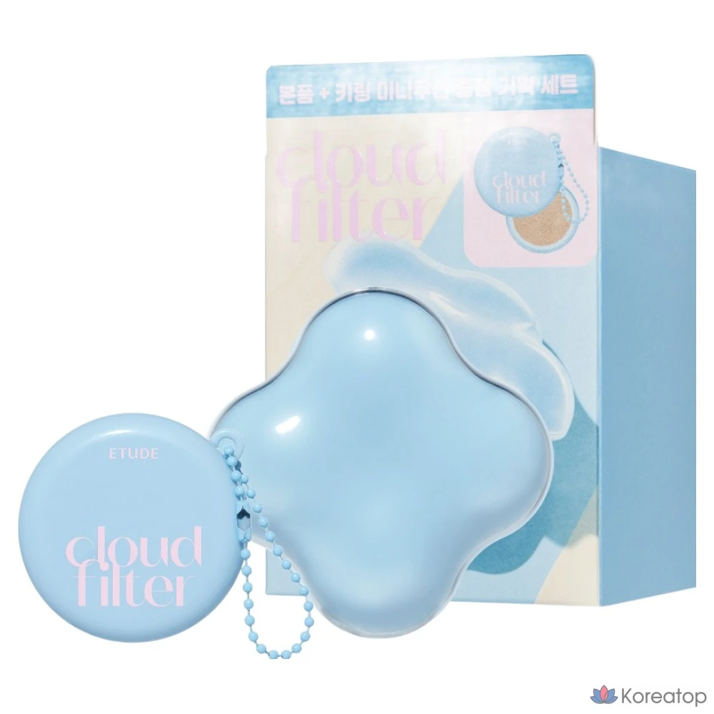 Тональный крем Etude House Cloud Filter Cushion Foundation, 15 г, № 19, фарфоровый, 1 шт.