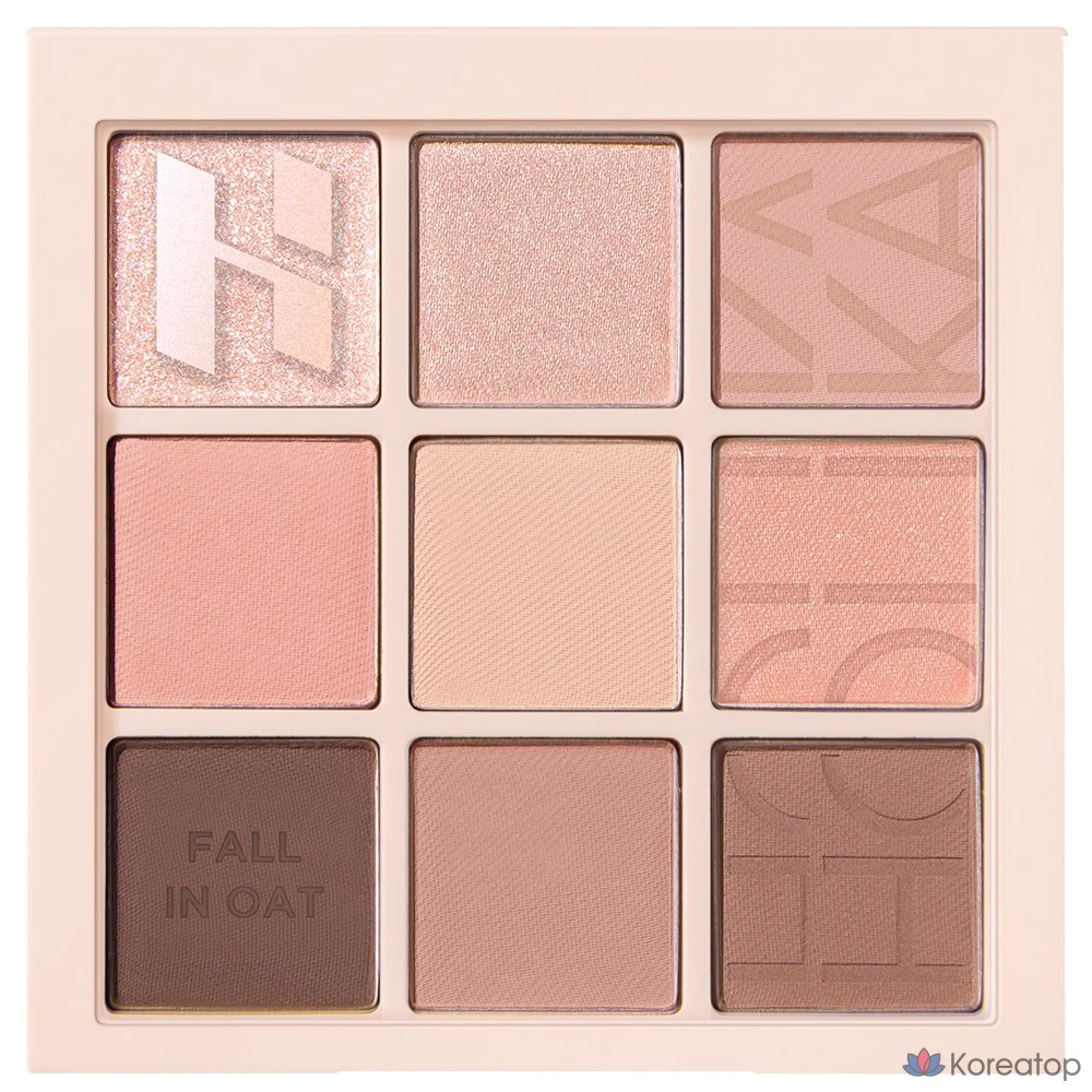 Палетка теней для век Holika Holika My Favorite Mood Eye Palette, 12 оттенков Oat, 1 шт.