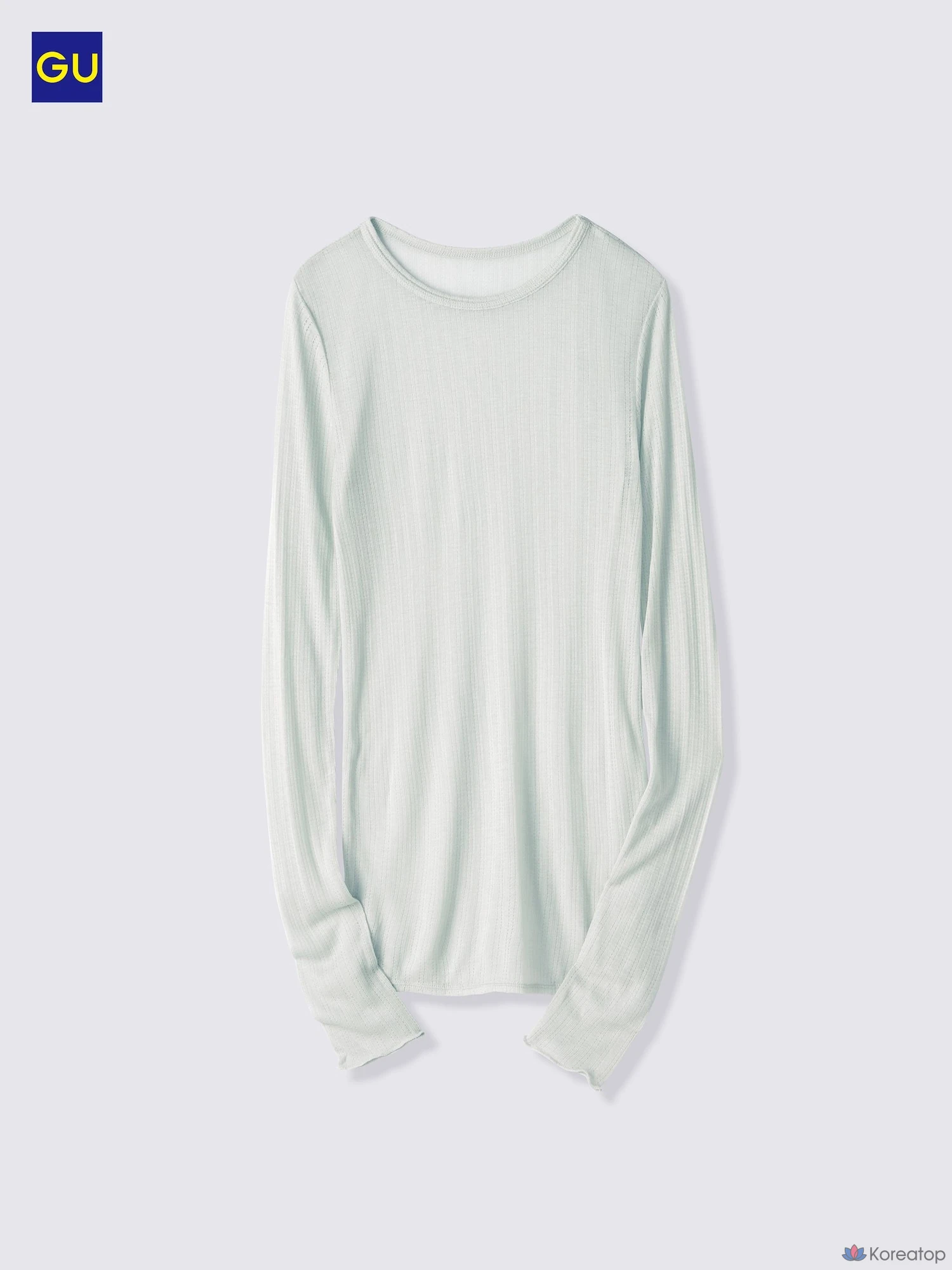 Футболка Uniqlo Warm Pointelle Crew Neck T