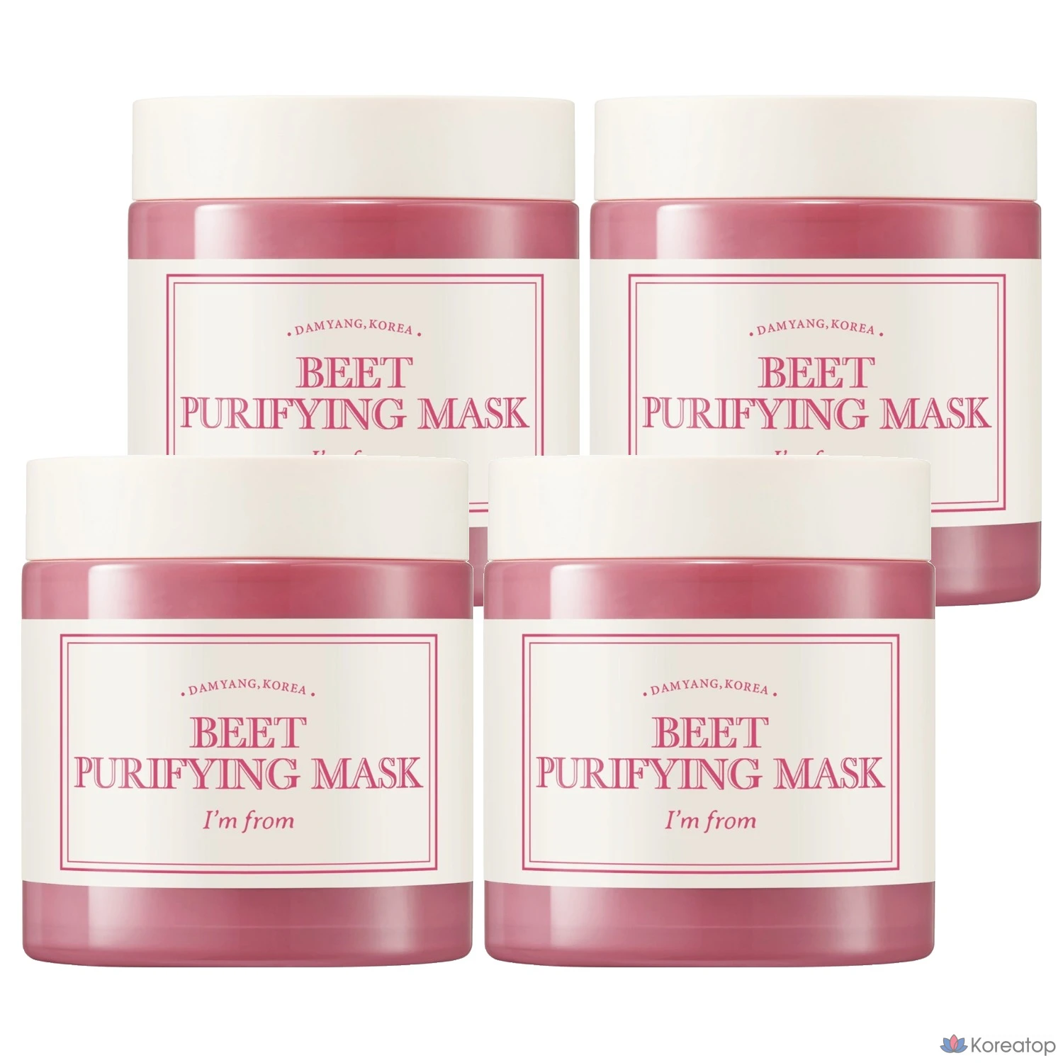 Очищающая маска для лица I'm From Beat, 110 г, 1 упаковка, 4 упаковки