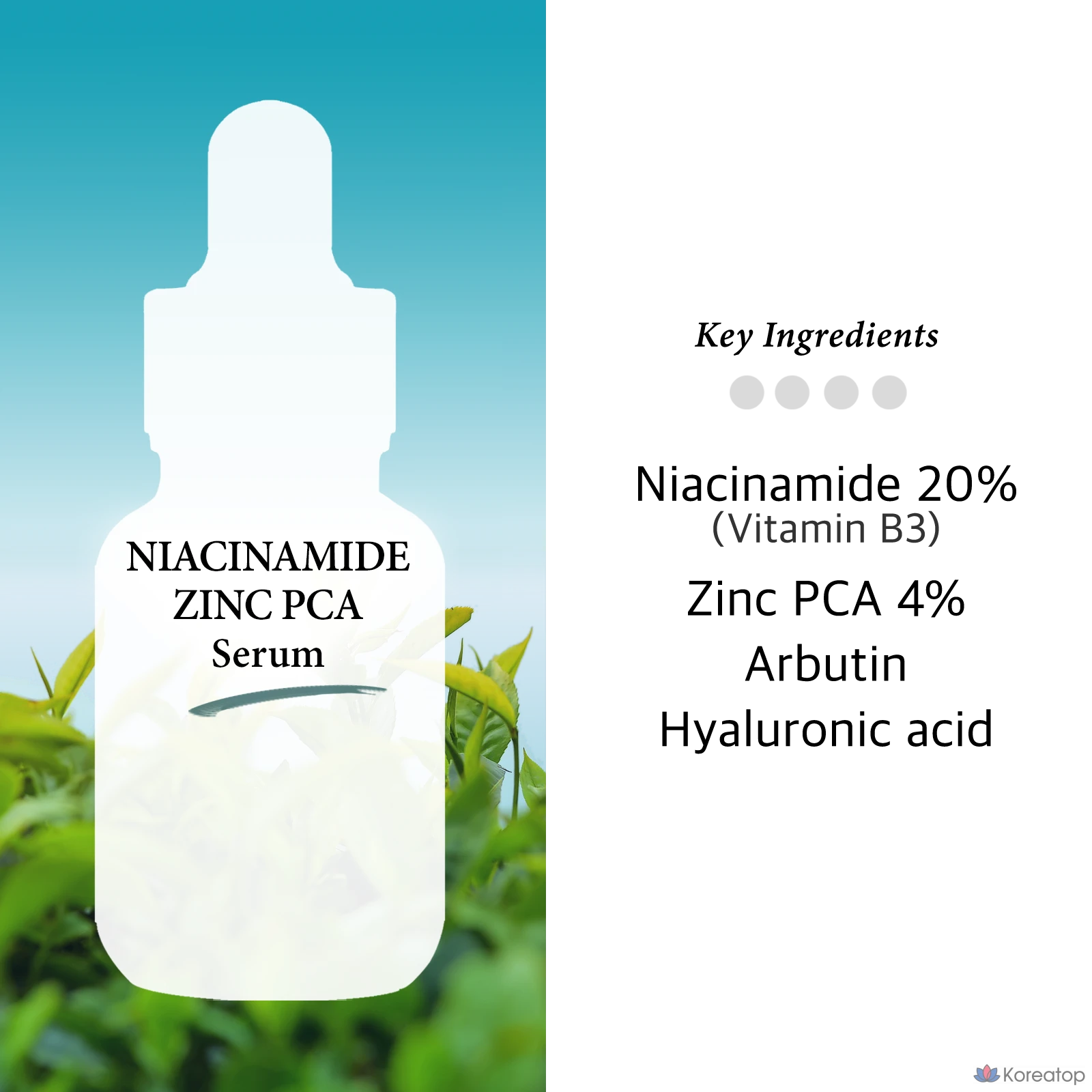 Сыворотка Cos De Baha с ниацинамидом высокой концентрации, 30 мл, 1 шт.
