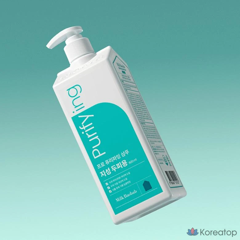 Очищающий шампунь Milk Baobab Pro для жирной кожи головы, 800 мл, 1 шт.