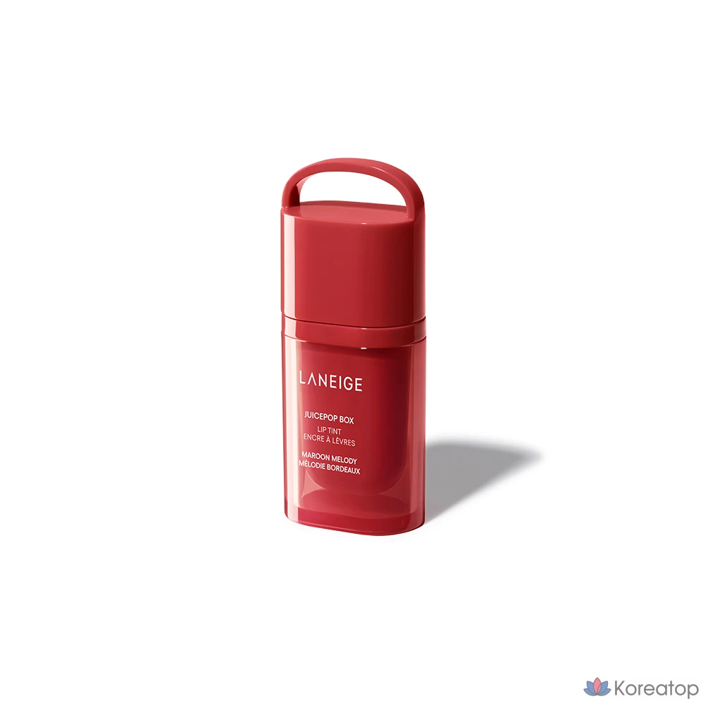 Тинт для губ LANEIGE Juice Pop Box Lip Tint, оттенок 9 Maroon Melody, 4.5 г, 1 шт., фото 2