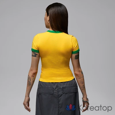 Футболка женская Jordan Graphic Brazil Crewneck, фото 2