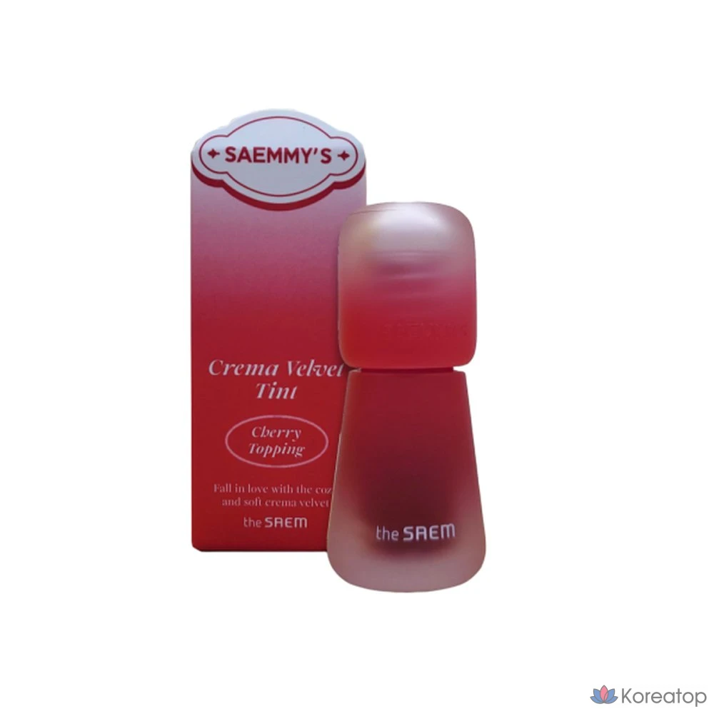 Тональный крем The Saem Crema Velvet Tint, 06 CHERRY (вишневая глазурь), 1 шт.