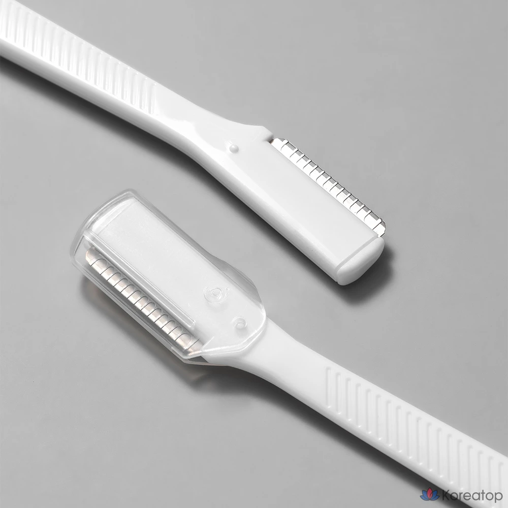 Набор из 6 белых ножей для коррекции бровей MERZY Probility., фото 3