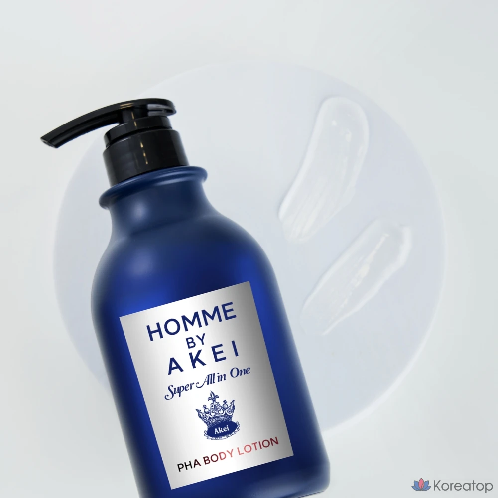 Akei Derma+ Homme Super All-in-One PHA Perfume Body Lotion Sensepheromone Scent, 550 мл, 1 шт.