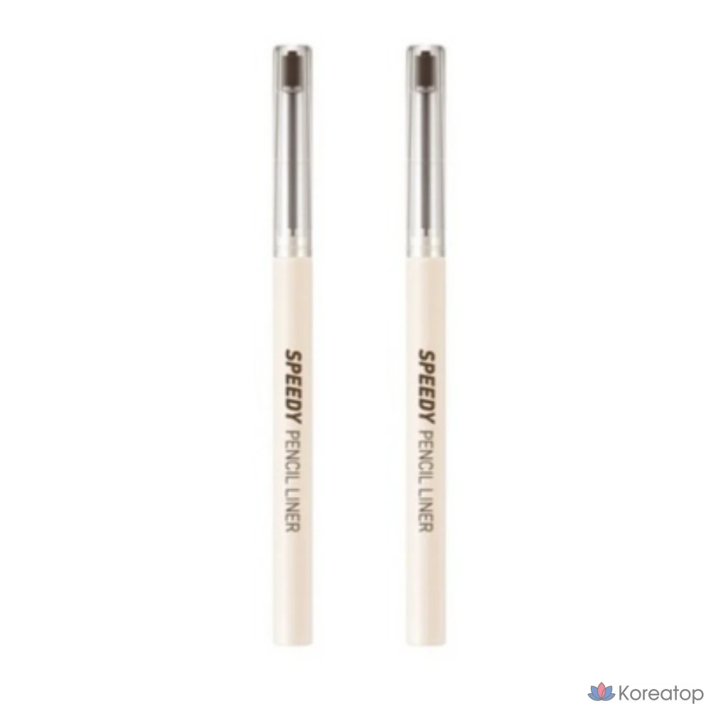 Карандаш для глаз Peripera Speedy Pencil Liner, ЧЕРНЫЙ Meloy Black, 1 шт.
