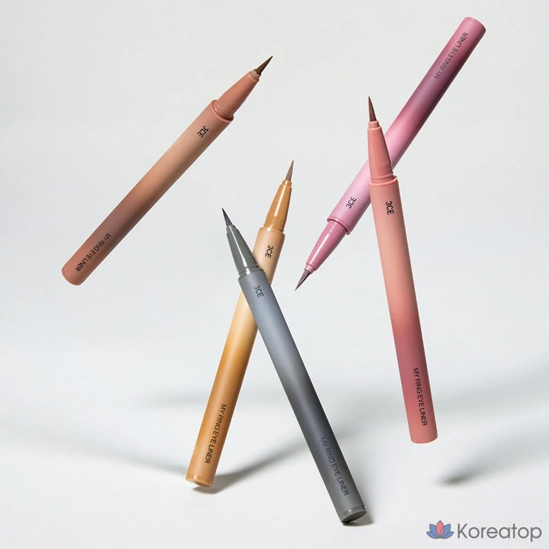 Подводка для глаз 3CE My Ring, 1 шт., цвет пепельно-лавандовый, фото 6