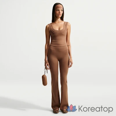 Леггинсы женские Nike Matte High Waist Slim Flare