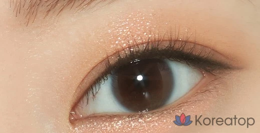 Набор подводки для глаз Etude House Aegyo-sal Maker Liner 0.1g + Glitter 0.5g, персиково-нюдовый, 1 шт., фото 6