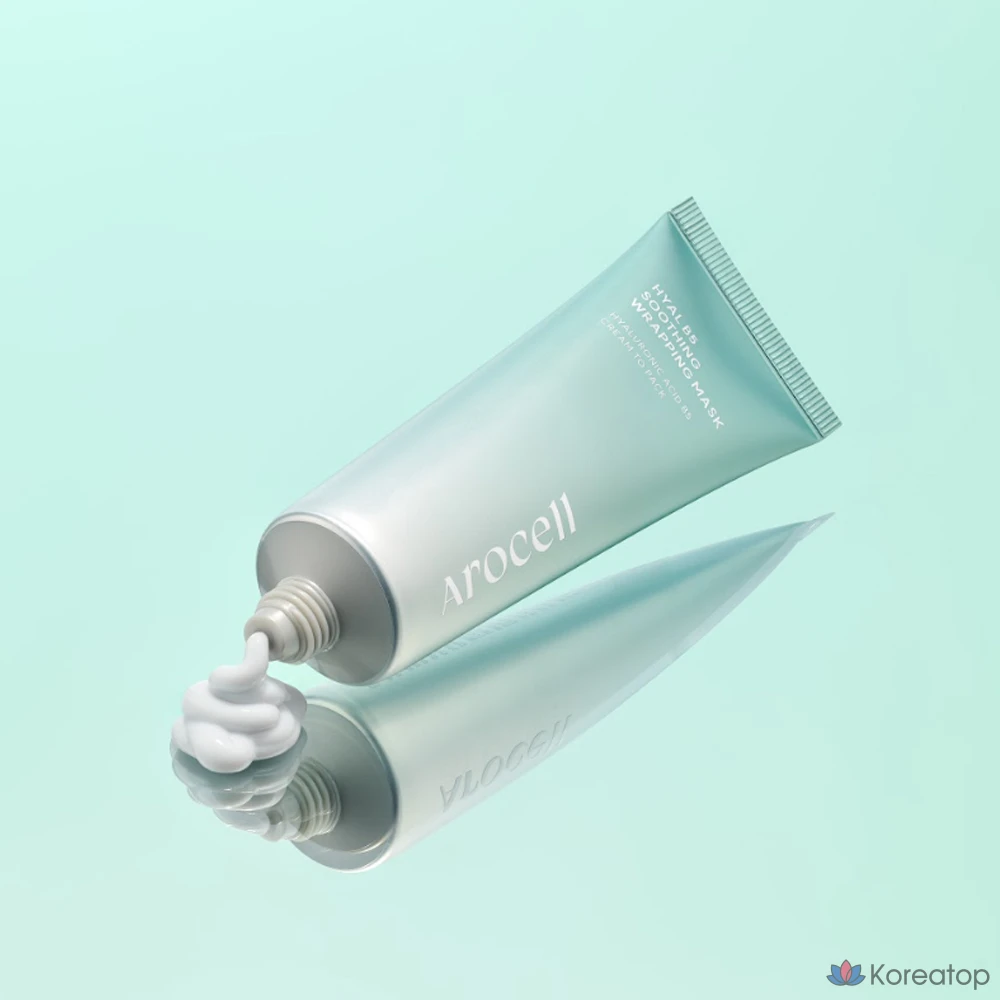 Успокаивающая обертывающая маска Arocell Hyal B5, 80 мл, 1 упаковка, 1 шт.