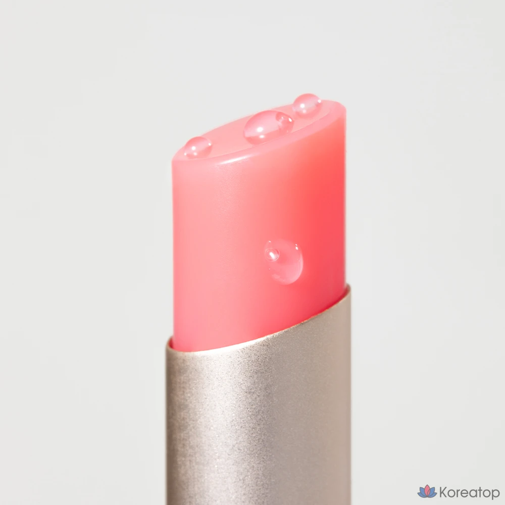 Блестящий тонирующий бальзам для губ MERZY Glossy Melting Tinted Color Lip Balm, GL1, ярко-розовый, 4 г, 1 шт., фото 2