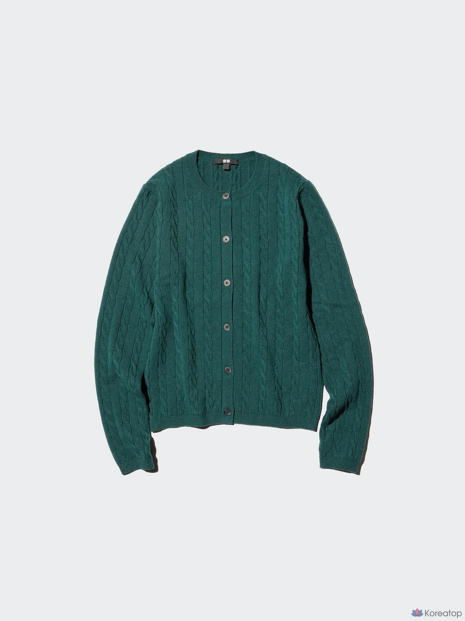 Кардиган Uniqlo Cable Crew Neck Cardigan