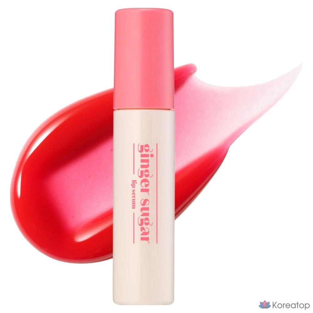 Сыворотка для губ Etude House Ginger Sugar, оттенок 04 Veil Red, 13 г, 1 шт.