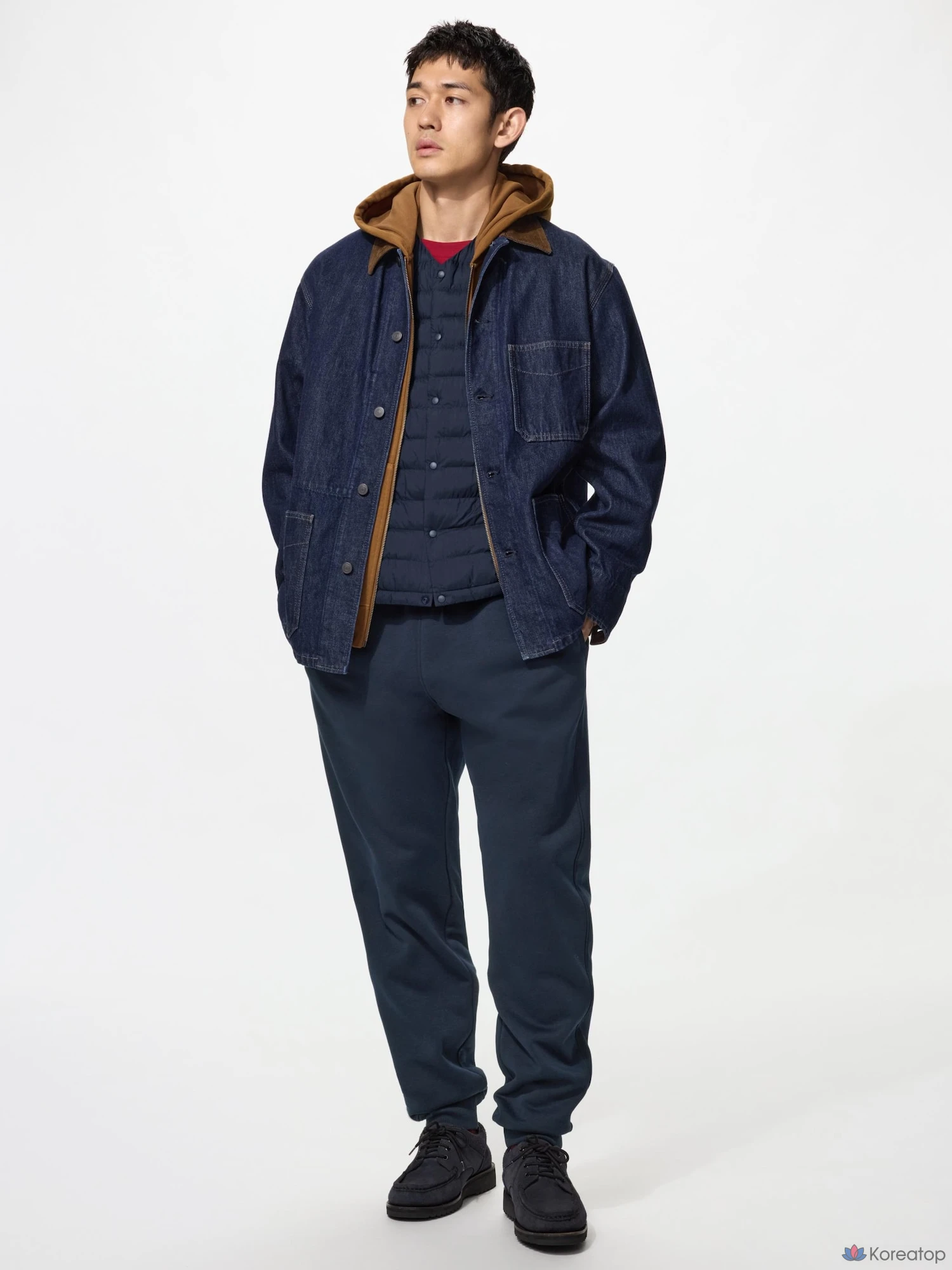 Брюки Uniqlo Warm Boa Sweatpants, удлиненная длина 73-79 см