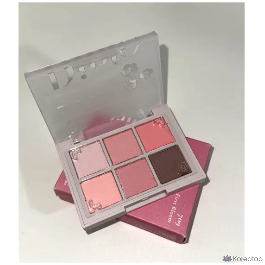 Тени для век Dinto Blur Finish Shadow, 709 Kagano Chiyozo (Цветущий цветок), 1 шт.