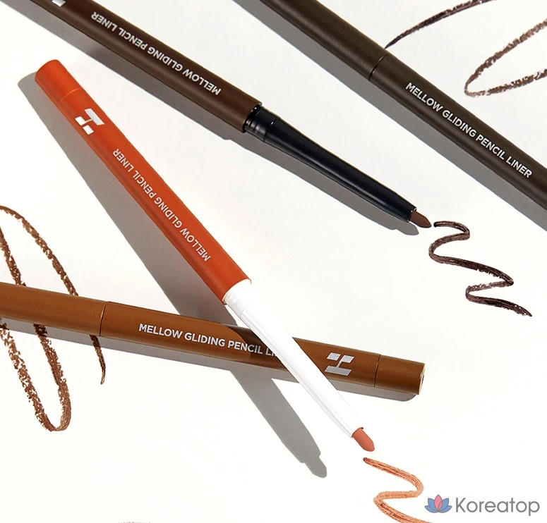 Подводка для глаз Holika Holika Mellow Gliding Pencil Liner, 0.3 г, 01 серый, 1 шт.