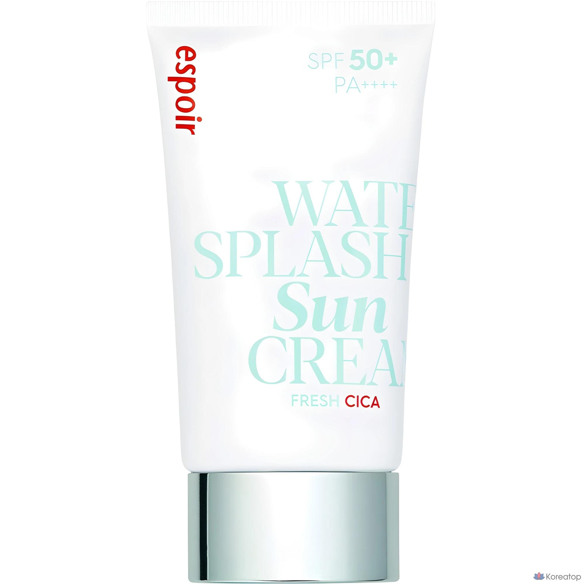Солнцезащитный крем Espoir Water Splash Sunscreen Fresh Cica SPF50+ PA++++, 60 мл, 1 шт.