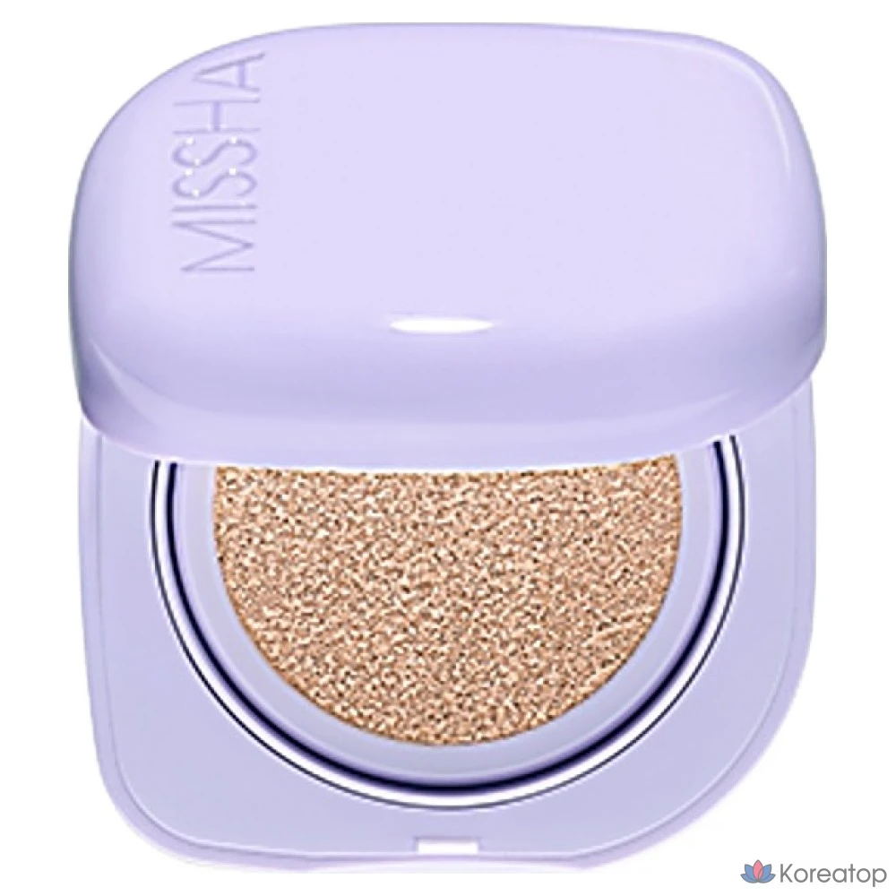 Тональный крем-кушон Missha Layering Fit Semi Glow Cushion Foundation, 15 г, оттенок 23 Sand, 1 шт.