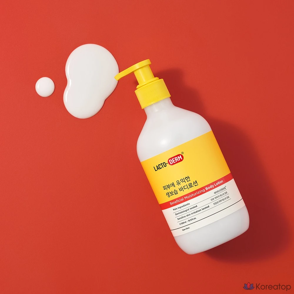 Увлажняющий лосьон для тела Lactoderm Skin-Friendly, 500 мл, 1 шт., фото 3