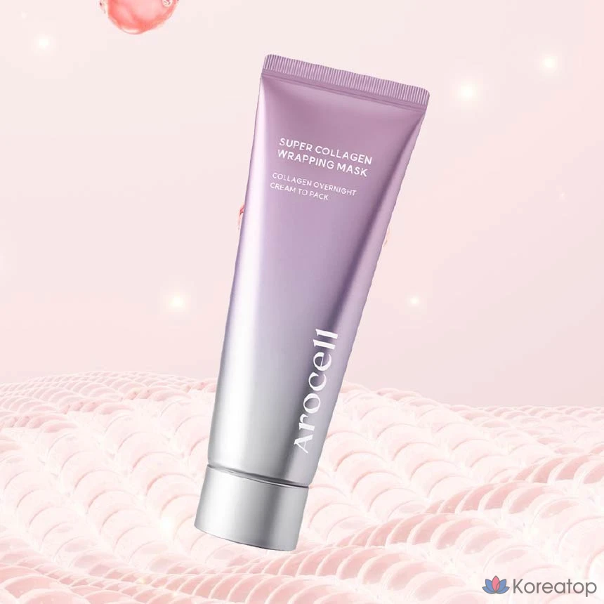 Обертывающая маска Arocell Super Collagen, 1 упаковка, 3 упаковки, фото 7