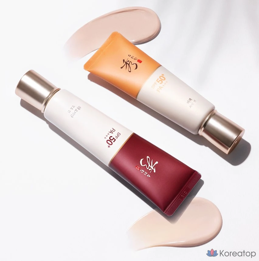 Sooryehan Hyobidam Ферментированный солнцезащитный крем SPF50+ PA+++, 60 мл, 1 шт., фото 3