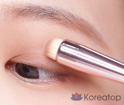 Кисть для макияжа кончиков пальцев Vanillaco, 1 шт., розовая