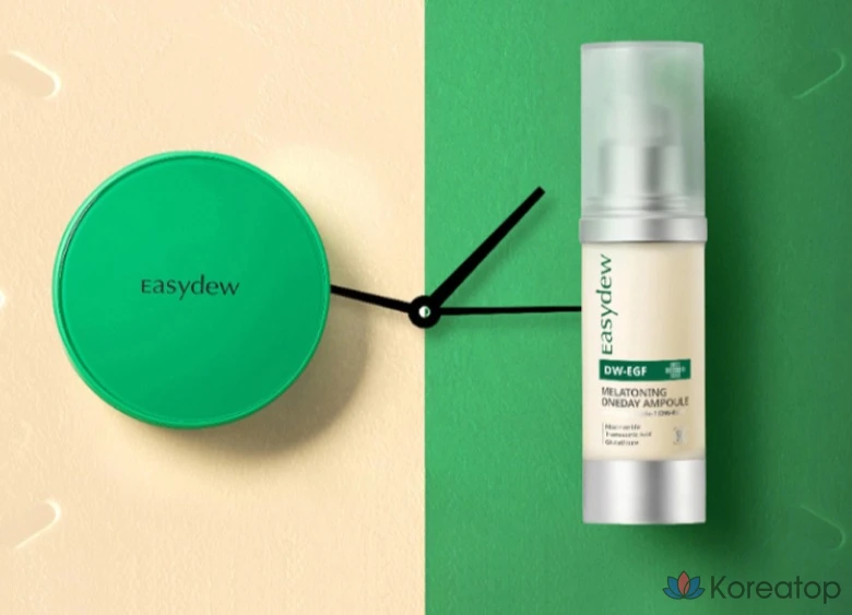 Кушон Easydew Mela B Toning Gimi Ampoule Cushion Mini, оттенок 21 Natural, 8 г, 1 шт., фото 9