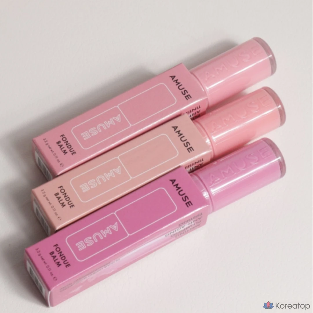 Бальзам для губ Amuse Fondue Balm, 01. Охлажденная роза, 3,2 г, 1 шт.