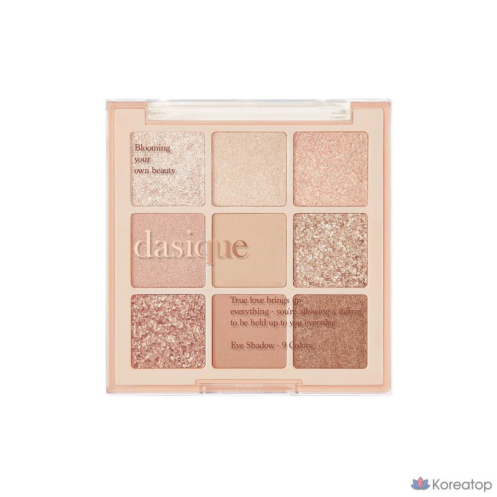 Палитра теней Dasique 09 Sweet Cereal, 7 г, 1 шт.
