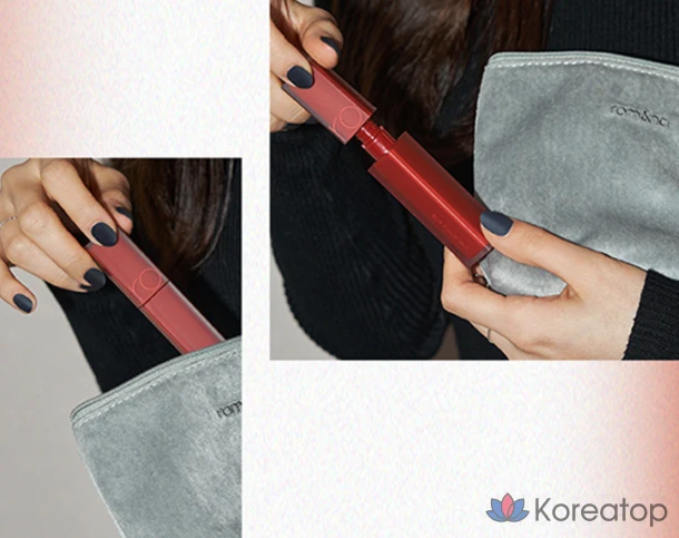 rom&nd Blur Fudge Tint, 08 Currant Jam, 1 шт., фото 3