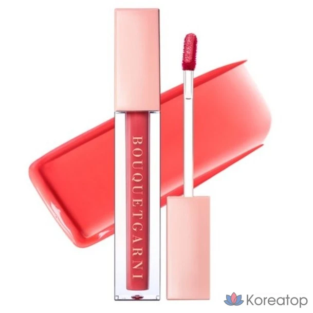 Тинт для губ Bouquet Garni Glam Dew, оттенок 02 CORAL CRUSH, 3,5 г, 1 шт.