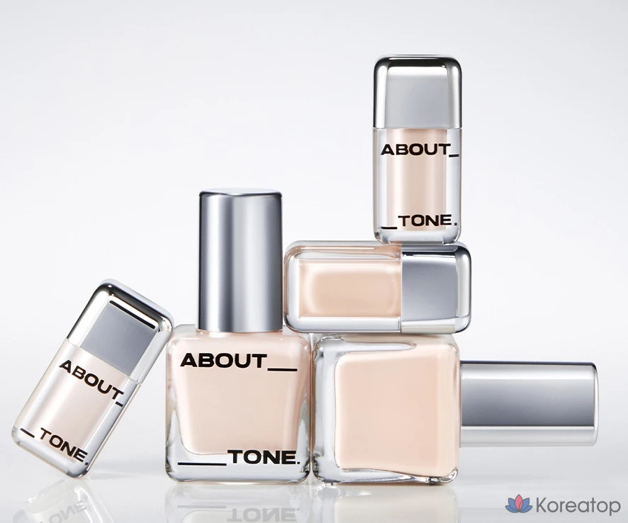 Тонер ABOUT TONE Skin Layer Fit Foundation, оттенок 19 Fair, 30 мл, 1 шт., фото 7