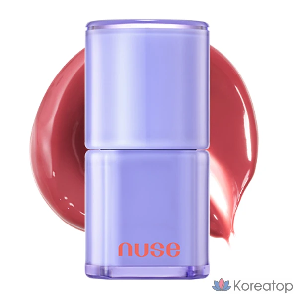 Сыворотка-тинт для губ Nuse Care Lip Tone Serum Tint, оттенок 02 By Sunset, 4,5 г, 1 шт.