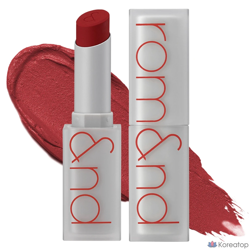 Матовая помада ROM&ND Zero, 1 шт., оттенок 18 Tanning Red