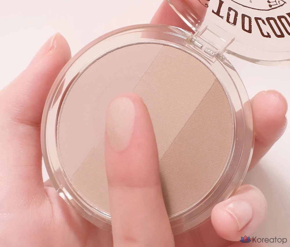 Набор для рисования Too cool for school Art Class от Rodin, тени 9,5 г, 3 оттенка холодного серо-коричневого цвета, 1 шт., фото 4