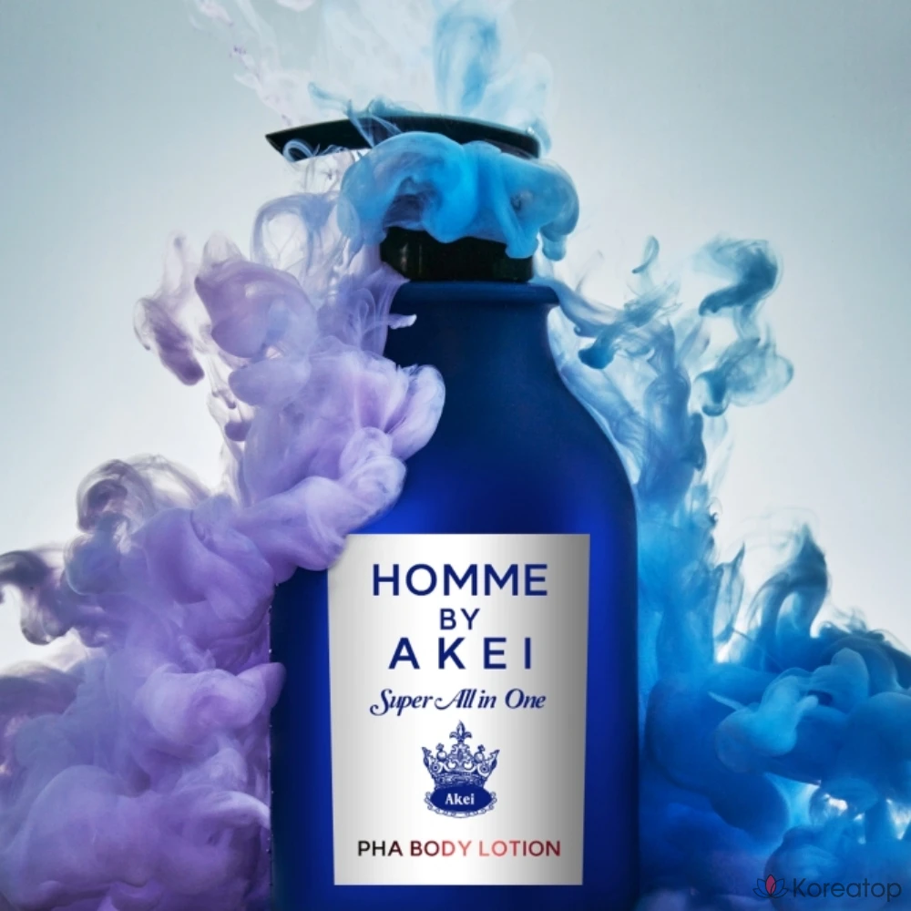 Akei Derma+ Homme Super All-in-One PHA Perfume Body Lotion Sensepheromone Scent, 550 мл, 1 шт.