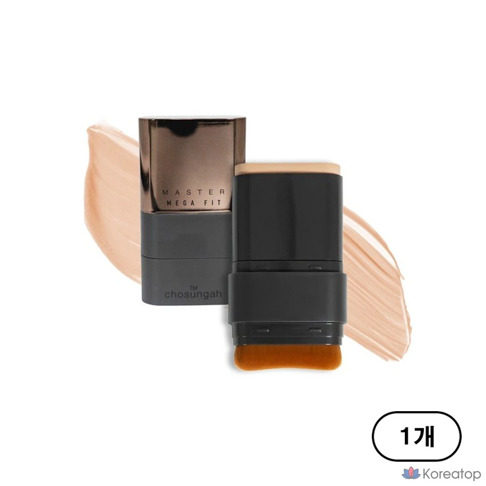 Тональный крем-стик CHOSUNGAH™ Mega Fit Stick Foundation Master SPF50+ PA++++ 16 г, 1 шт., № 21 01 Светло-бежевый