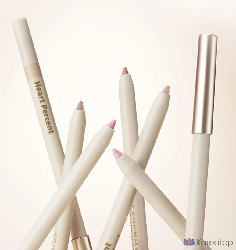 Гелевый карандаш для глаз Heart percent Dot On Mood, 13, нежно-розовый, 1 шт.