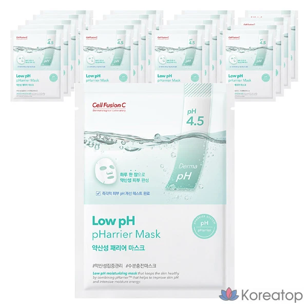 Набор мягких кислотных масок для лица Cellfusion C, 1 упаковка, 20 штук.