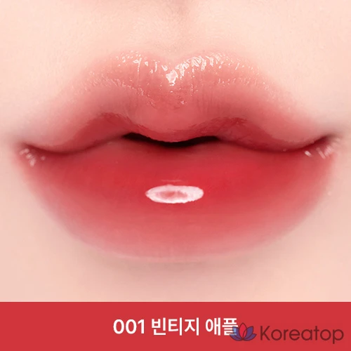 Тинт для губ Clio Crystal Glam, оттенок 001 Vintage Apple, 3,4 г, 1 шт., фото 2