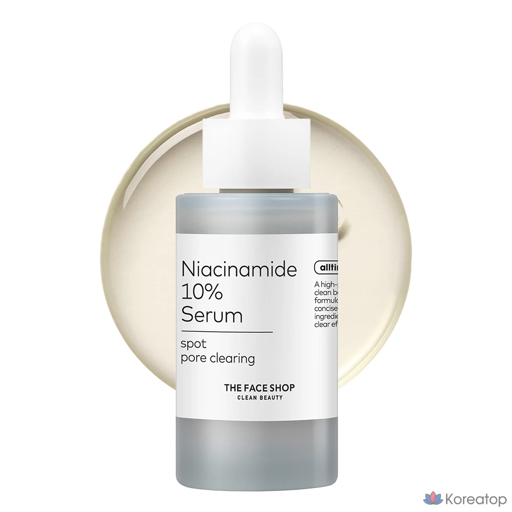 Сыворотка для точечного очищения пор The Face Shop Ultimate Niacinamide 10%, 30 мл, 1 шт.